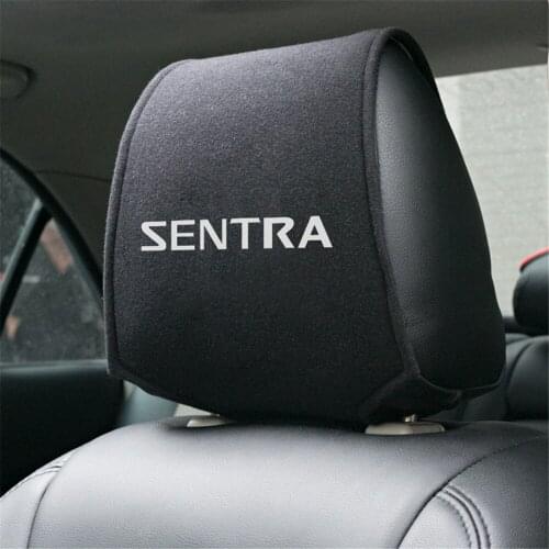 Car Styling For Nissan Sentra b16 b17 2008 2010 2017 2018 Accessories Hot car headrest cover 1PCS