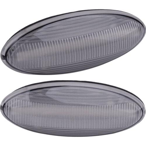 Car 2Pcs/Set 12V DC LED Side Indicator Light Turn Signal fit for Toyota Yaris RAV4 AURIS COROLLA Clear Lens