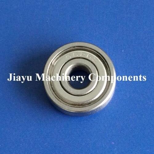 Free Shipping 50 PCS S626ZZ Bearings 6x19x6 mm Stainless Steel Ball Bearings DDR-1960ZZ
