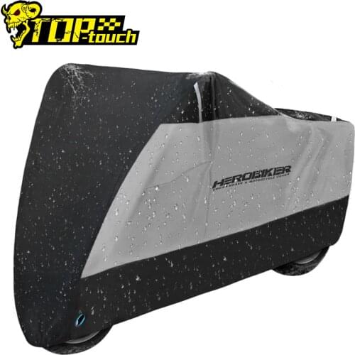 HEROBIKER Motorcycle Cover Biker Cover Waterproof Moto Motorbike Scooter Cover Raincoat Dustproof Moto Protection