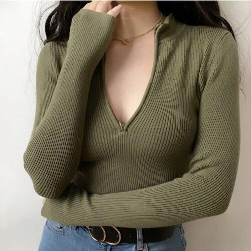 CTRLLOCK Women's V-Neck Pullovers