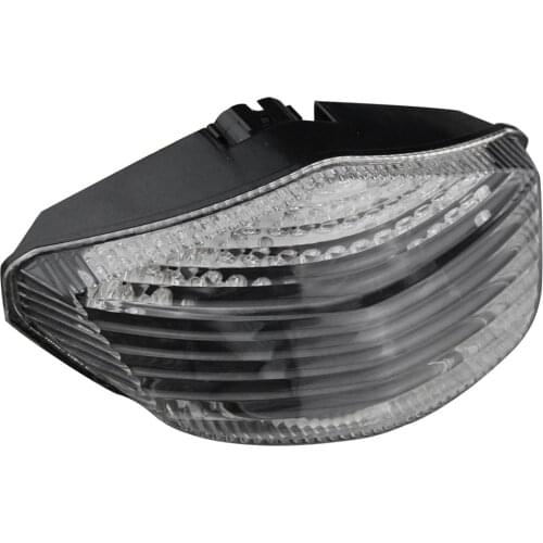 E-Mark Integrated Rear Brake Stop Taillight LED Motorcycle w/ Amber Turn Signals For Ducati Monstel 696 796 1100 1100S