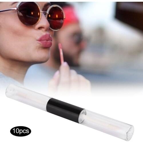 10pcs 5ml Empty Double Head Lip Gloss Tubes Double Sides DIY Lipstick Bottles