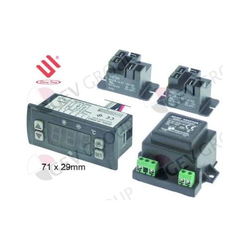 LEC SF-104S-2 SHANGFANG DIGITAL REFRIGERATION CONTROLLER 12VDC NTC