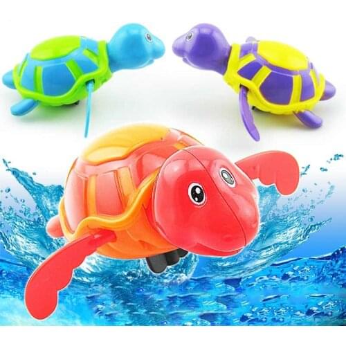 Hot Selling Play Turtles Water Kids Bath Pool Tub Animals Sounding Toys Swim Clockwork 88