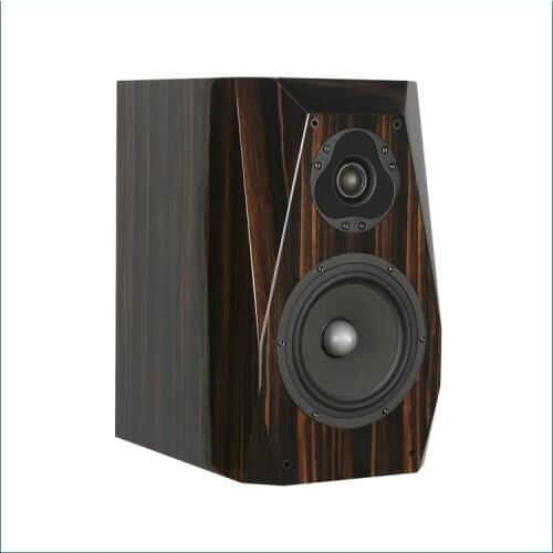 Gentleman treasure 66200 + SIAS e0042 6.5 inch ebony piano lacquer bookshelf speaker