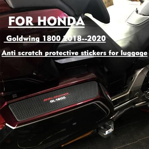 Motorcycle Tank Pad GL 1800 Touring Sticker Decal Kit For HONDA Goldwing GL1800 gl 1800 Luggage bag protection sticker 2018-2020