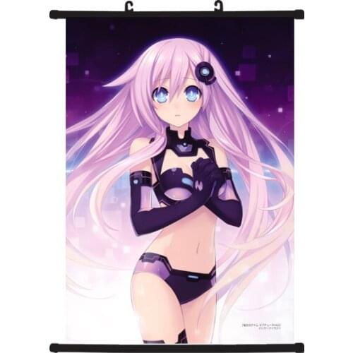 Hyperdimension Neptunia Neptune Noire Home Decor Anime Poster Wall Scroll 40x60cm