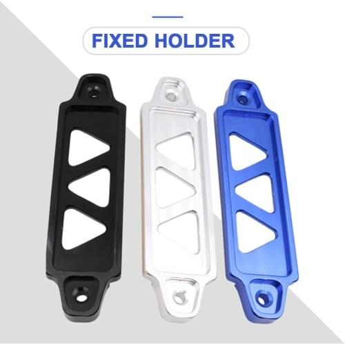 New Heavy Duty Aluminum Car Battery Tie Down Bracket Hold Lock Anodized For Honda