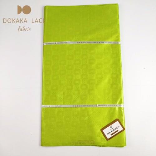 New Green Guinea African Bazin Riche Fabric With Good Smell Jacquard Pattern Style Beautiful Color Basin Women And Men Material