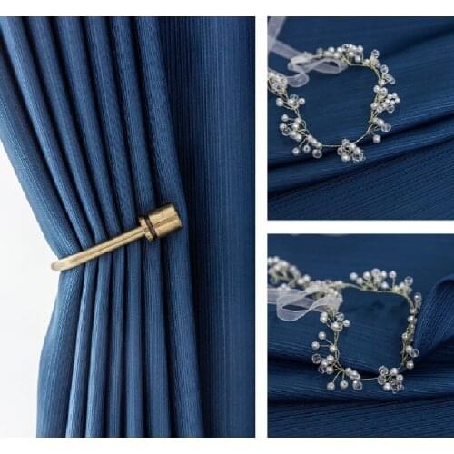 Solid Color Chinese High Blackout Curtains for Living Room Bedroom Stitching Curtains Nordic Cotton Linen Curtain Tulle Custom