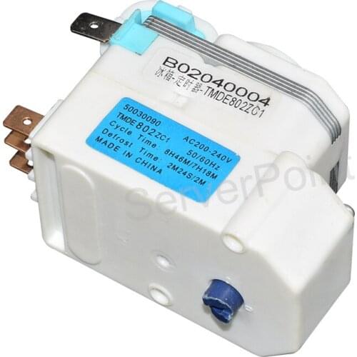 Original Defrost Timer TMDE802ZC1 AC200-240V Defrost Time 2M24S/2M Refrigerator Timer