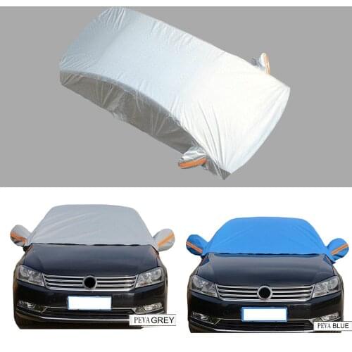 Half Car Cover Top Windshield Cover Sun Shade Protector Snow Dust Frost Guard Car Covers Exterior Accessories
