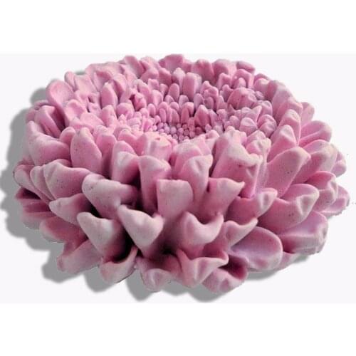 Flower Silicone molds flower soap mold flowers silicone soap molds flowers silica gel die 3D Aroma stone moulds 3d candle mould