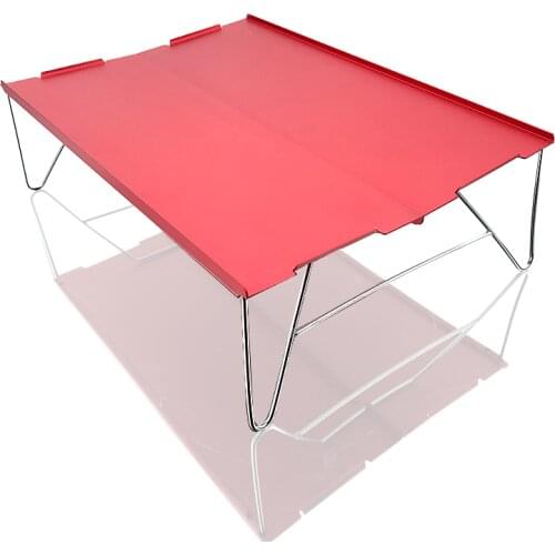 Folding Table Backpacking Desk Garden-Furniture Ultralight Picnic Outdoor Mini Tables