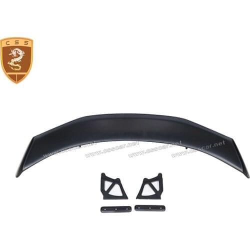 GT4 style carbon fiber rear wing spoiler For Porsche 718 Boxster 2016-2019 car Accessories