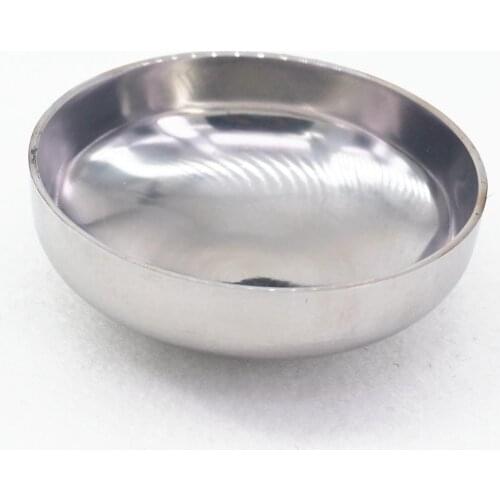 89mm 3.5" O/D 304 Stainless Steel Hygiene grade Sanitary Welding End Cap Homebrew Pipe Fitting