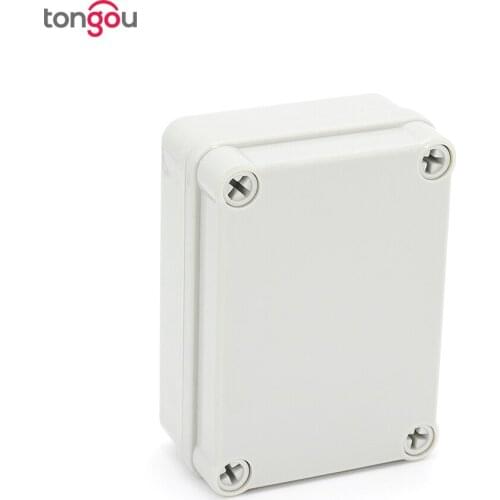 IP67 110*80*45 mm waterproof junction box Free customized trepanning 3 holes plastic control panel box