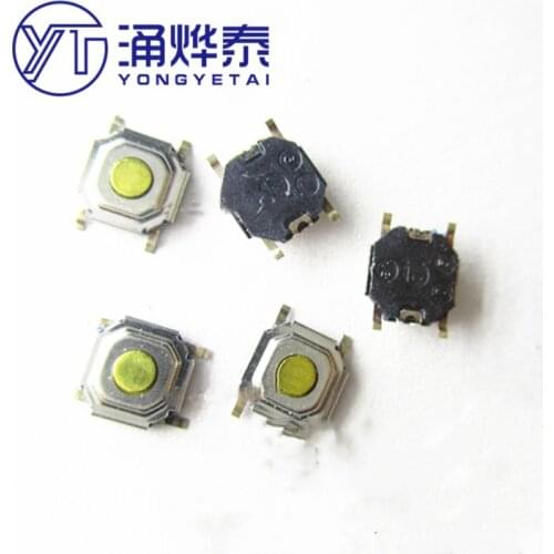 YYT 20PCS SKQGABE010 touch switch 4*4*1.5 car remote control button patch 4 Pin