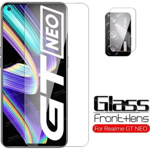 For Realme GT Neo Glass Camera Tempered Glass For Oppo Realme GT Neo RealmeGT GTNeo 6.43" Screen Protector Protective Cover Film
