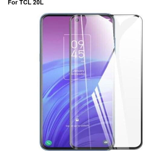 1PC For TCL 20L Glass Tempered Cover Tempered Glass For TCL 20L + Protection Screen Protector Protective Film For TCL 20 L