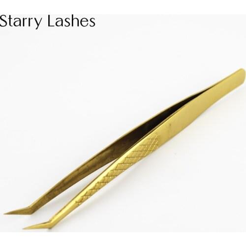 Eyelash Extension Tweezers For Volume Lashes Stainless Steel 1 Piece Beauty Precision Tweezers Accurate Makeup Tools