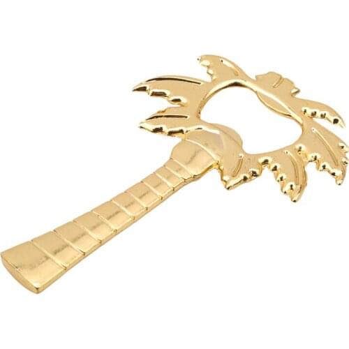 1 PCS Golden & Silver Stainless Steel Coconut Trees Bottle Opener Beer Bottle Opener Creative Wedding Favors Bar Openers Tool