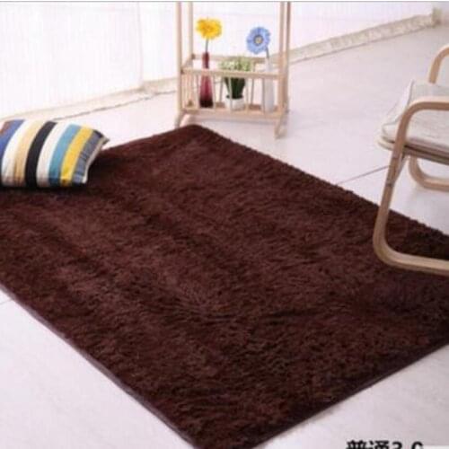 16 Colors Fluffy Rugs Door Mat Anti-Skid Shaggy Faux Fur Area Rug Home Bedroom Bathroom Non-slip Floor Mats For Living Room