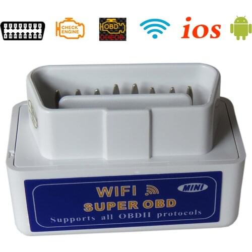 OBDII Scanner ELM327 Wifi V1.5 Obd2 Car Diagnostic Scanner For Android /iOS ELM 327 WI-FI V 1.5 OBD2 Auto Diagnostic tool