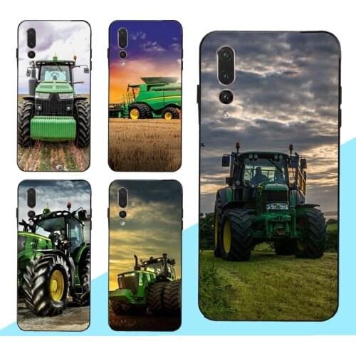 Farm Vehicle Tractor Case for Huawei Honor 20 9 10 Lite 10i 7A Pro 7C 8A 8C 8S 8X 9X Y7 Y9 Y6 2019 Nova 5T