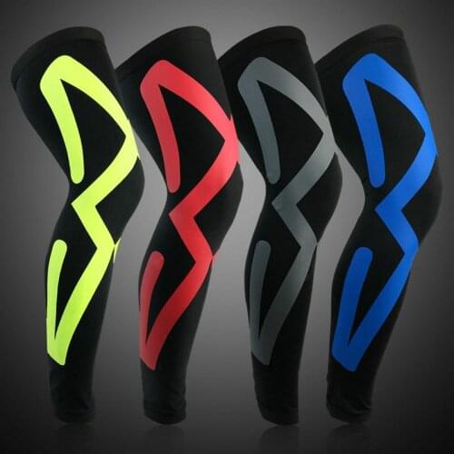 Aipbunny Breathable Outdoor Elastic Basketball Cycling Hiking Legwarmers Football Soccer Leggning Running Jogging Leg Warmers