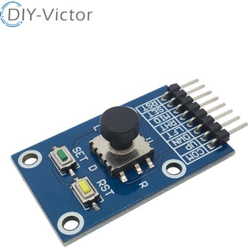 5PCS Five Direction Navigation Button Module MCU AVR Game 5D Rocker Joystick Independent Keyboard for Arduino Joystick Module