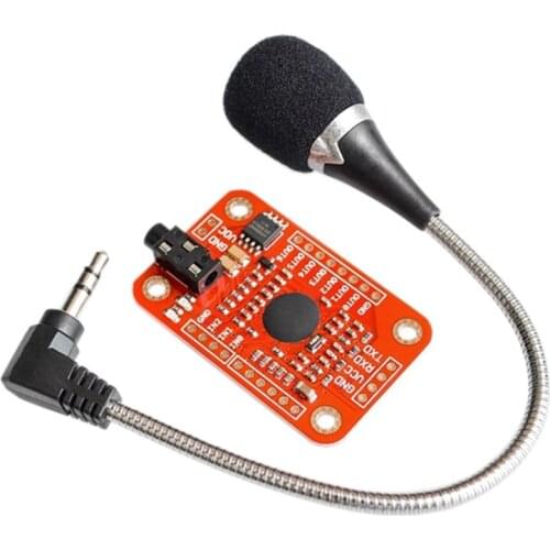 Voice Recognition Module V3 Speed Recognition Compatible with Ard for Arduino Support 80 Kinds of Voice Sound Board