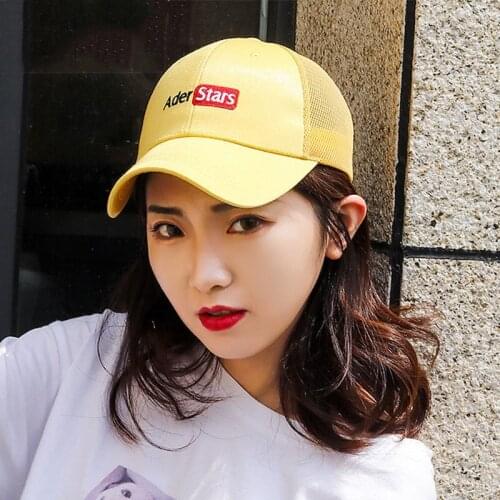2021 The NEW Embroidered Summer Baseball Cap Mesh Hats For Men Women Casual Hats Hip Hop Baseball Caps Millinery