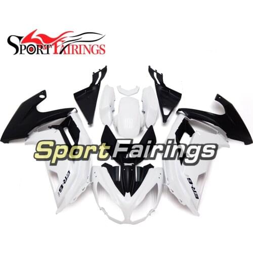 ABS Plastic Injection Fairings For Kawasaki ER-6F Ninja 650 12 13 14 15 2012 2013 2015 Motorcycle Cowling White Matte Black