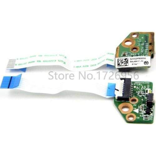 Power Button Board with Cable DA0Y62PB6B0 768009-001 for HP X360 13-A series 13-a133ca 13-a155cl 13-a317cl 13-a012cl 13-a012dx