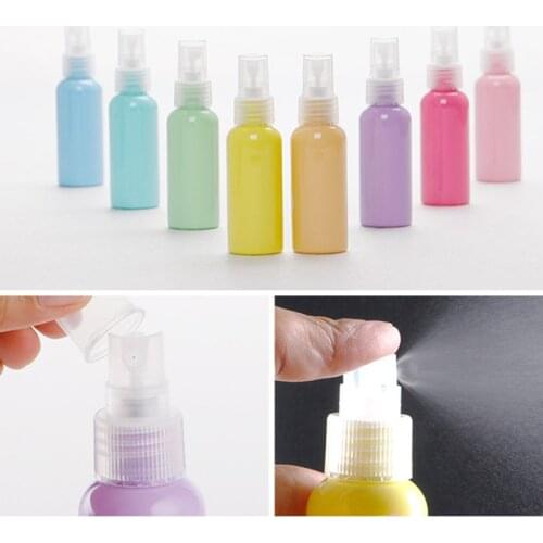 Silicone Mini Empty Portable Travel Lotion Gel Perfume Bottles Cosmetic Container Bottles Atomizer 10ml/30ml Spray Bottle