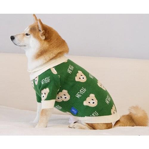 Dog Sweater Winter Pug Dog Clothes French Bulldog Costume Coat Outfit Garment Corgi Shiba Inu Poodle Schnauzer Clothing Apparel