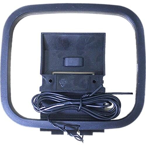 Mini Universal FM/AM Loop Antenna Connector for Receiver for Sony Sharp Chaine Stereo AV Receiver Systems