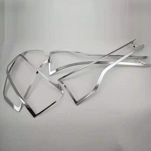 For Ford For Edge 2015 ABS Chrome Lighting Cover Taillight Tail Light Lamp Cover Exterior Accessories