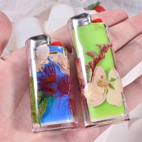 Lighter Protective Cover Silicone Resin Mold Resin Jewelry Casting Mold Compatible with J5/J3/J6 Handicraft Accessories