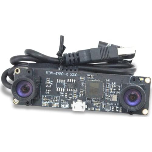 1 Million Pixel Hd Sync Dual-eye Camera Module OV9732 Face Recognition Hd Depth Detection USB Driveless Camera Module