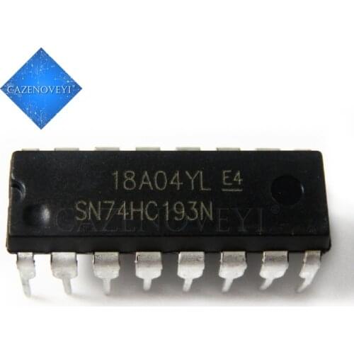 10pcs/lot SN74HC193N HD74HC193P 74HC193 DIP-16 In Stock