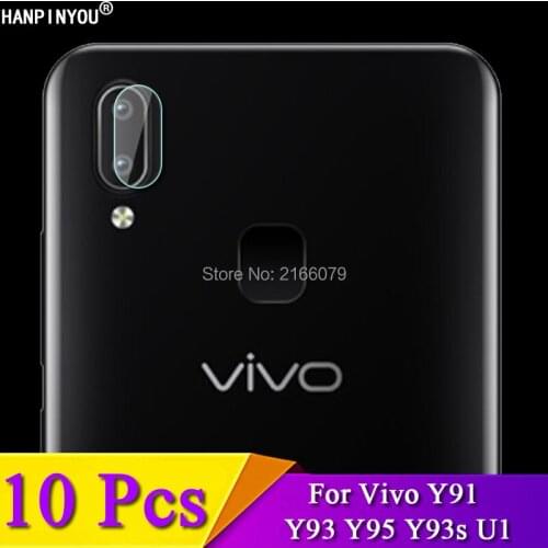10 Pcs/Lot For Vivo Y91 Y93 Y95 Y93s U1 Clear Rear Back Camera Lens Protective Protector Cover Soft Tempered Glass Film Guard