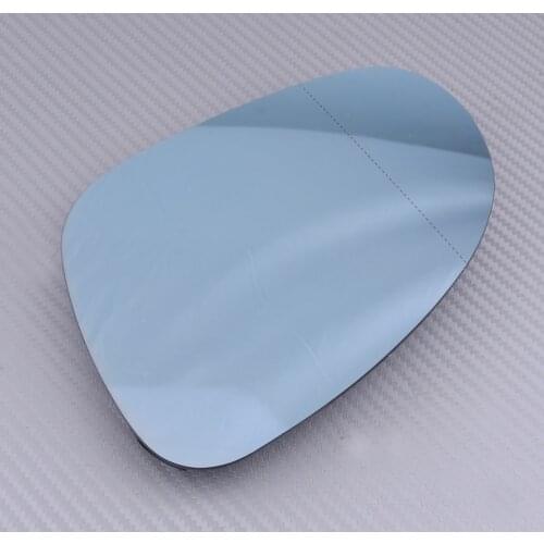 1K0857521 Driver Side Left Rearview Mirror Glass Heated Blue 3C0857521 Fit for VW GTI Golf Jetta MK5 Passat B6 2006 2007 2008