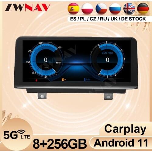 256G Carplay Android 11 For BMW 3 Series F30 F31 F34 F35 4 Series F32 F33 F36 2013-2016 Audio Radio Receiver GPS Video Head Unit
