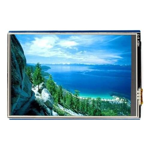 3.5inch Touch LCD Shield for Resistive 480x320 resolution Standard interface Controlled via SPI Micro SD slot