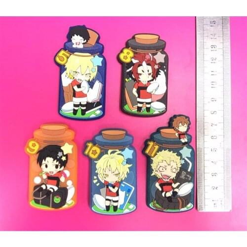 5pcs/lot All OUT Original Japanese anime rubber Magnetic paste for Refrigerator G671