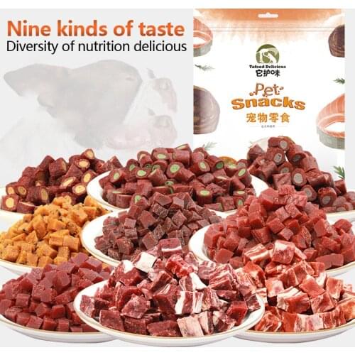 500g Pet Dog Snacks Gift Package Healthy Pet Food Chicken Duck Beef Grinding Teeth Training Rewards Dog Snacks Pet Supply