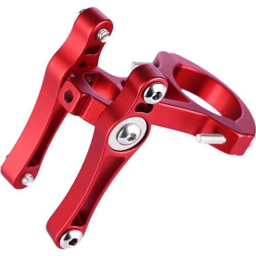 Bicycle Double Water Bottle Cage Adapter Conversion Adjustable MTB Road Bike Handlebar Kettle Holder Seat Post Mount Converter